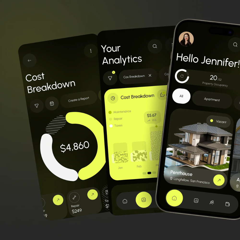 Product & UX design visuals