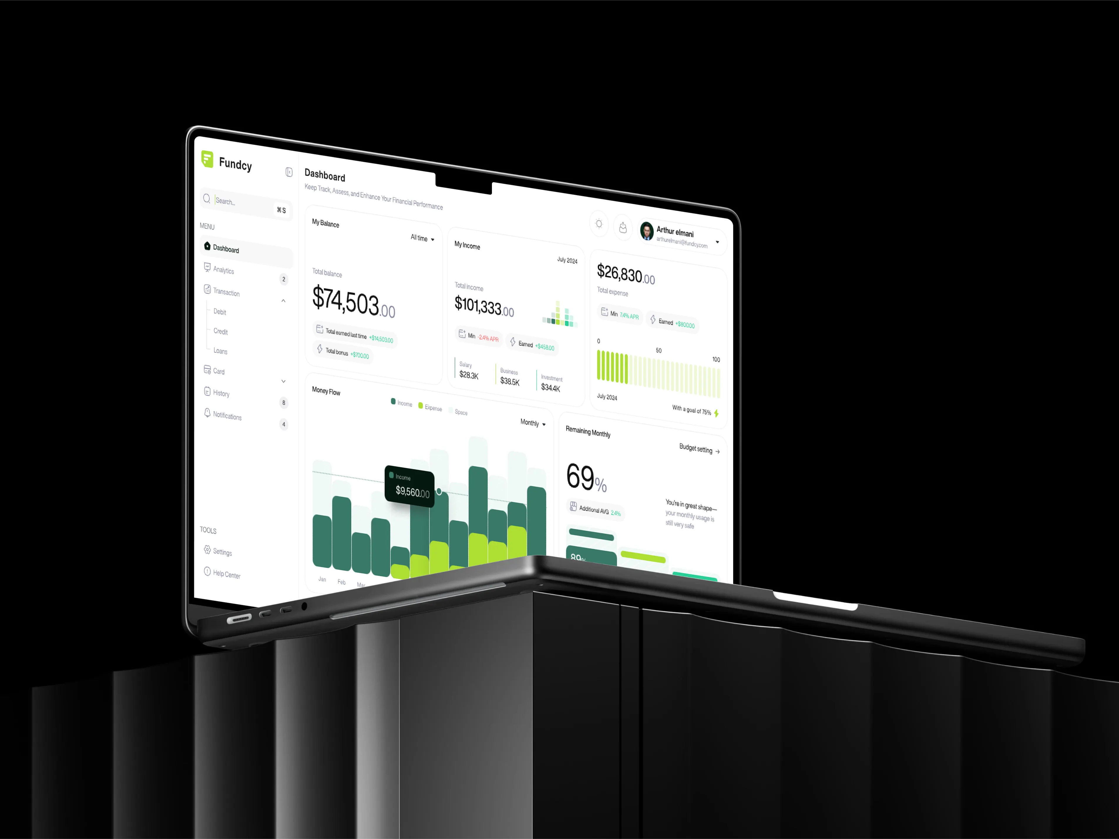 Finance Analytics SaaS