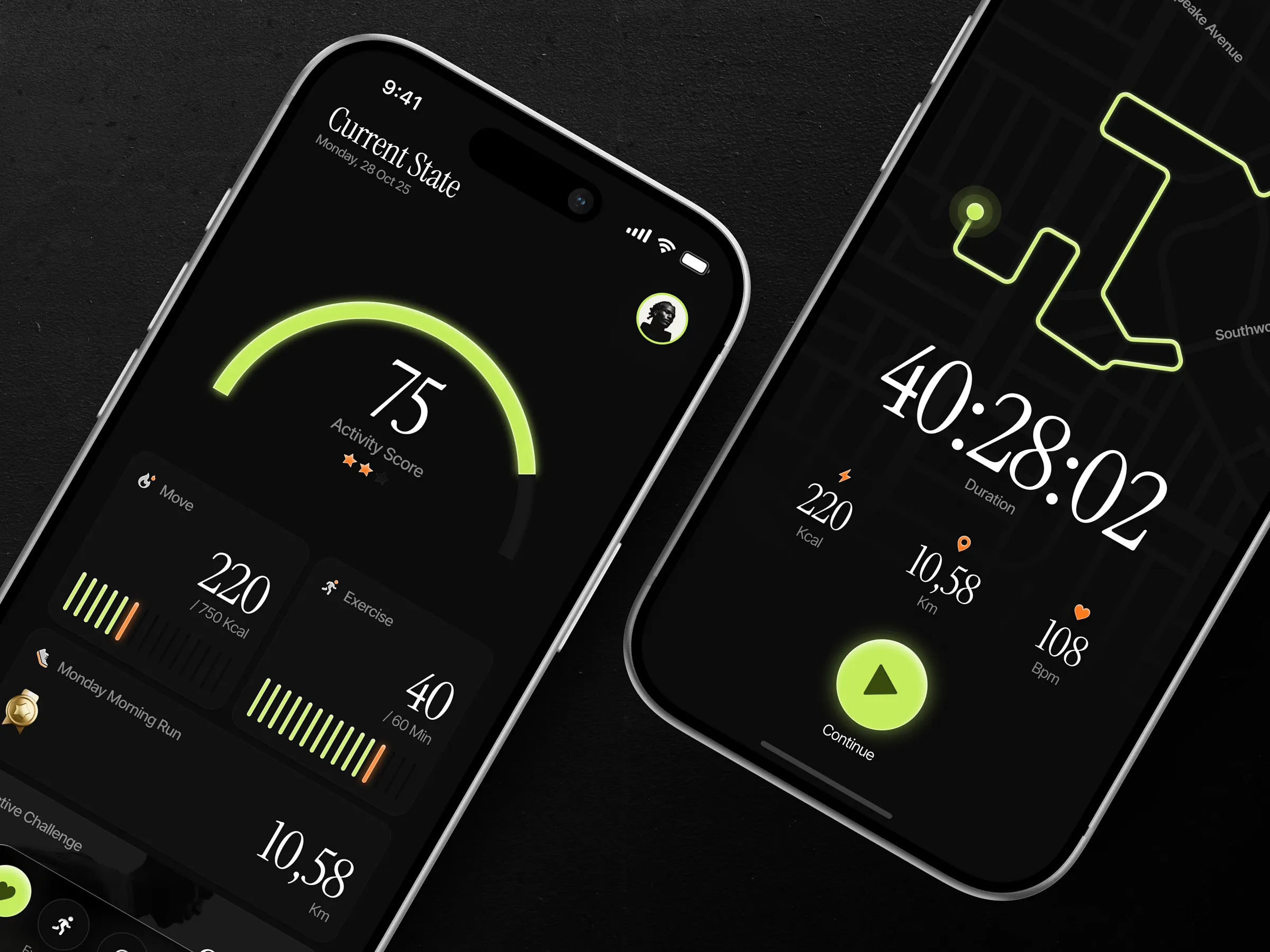 Fitness Tracker UI Dashboard