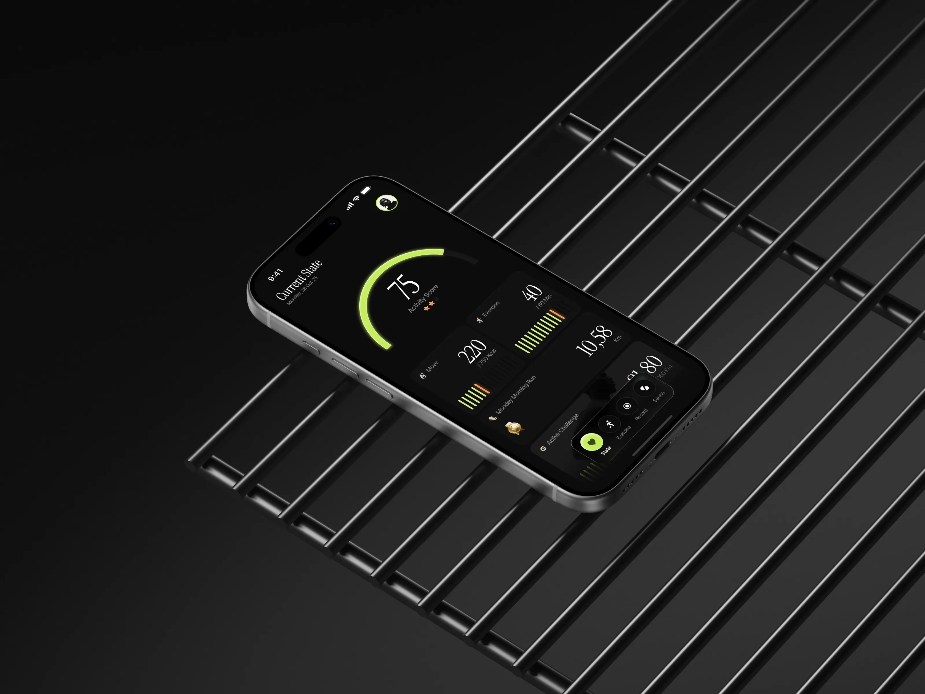 Fitness Tracker Settings