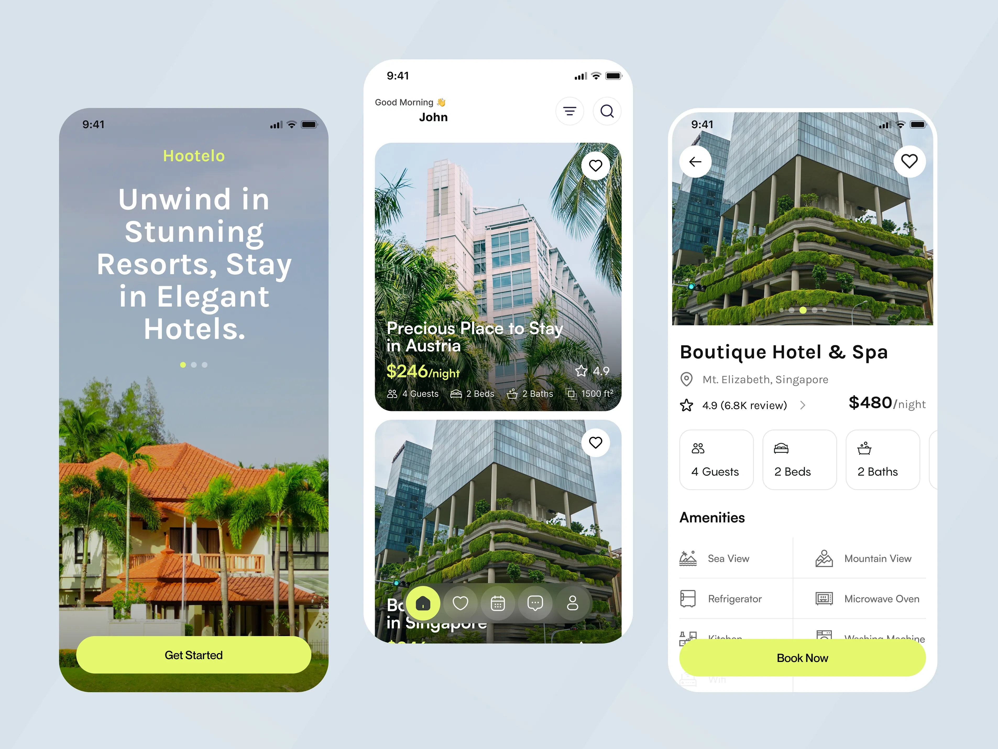 Travel App UI