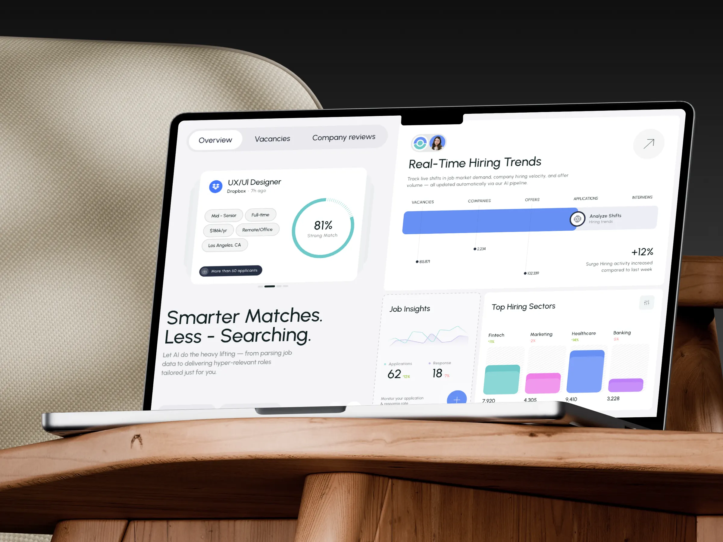 Job Search Mobile Interface
